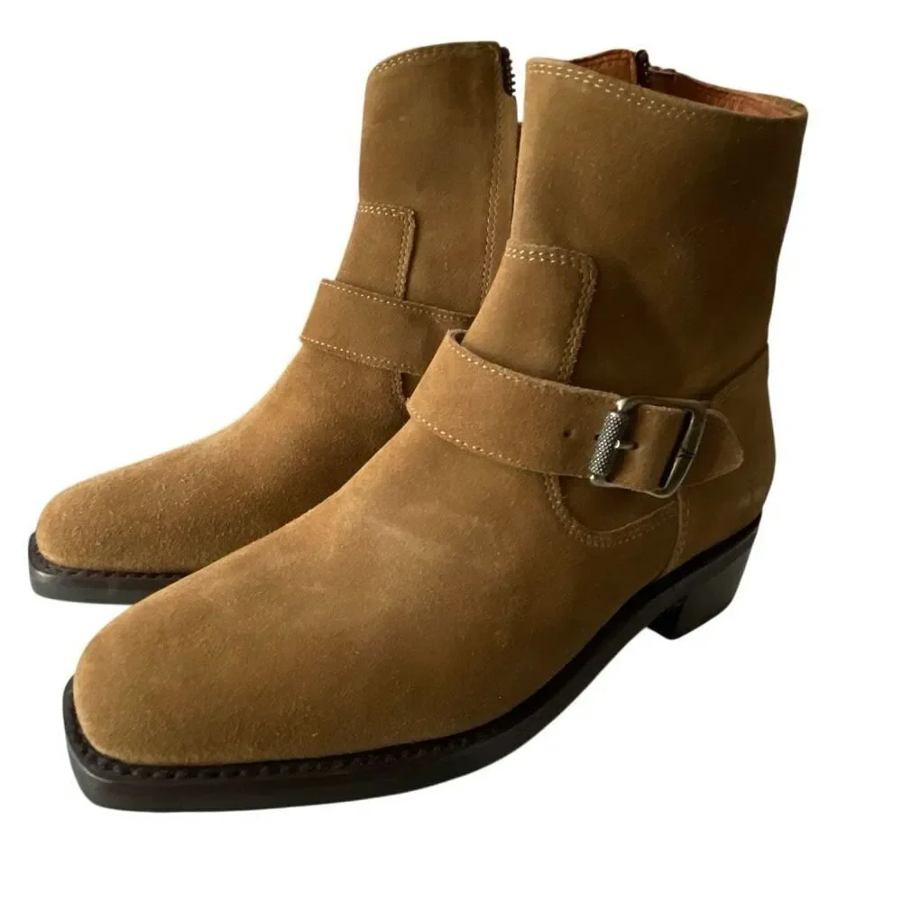 Frye Hannah Engineer Short Boot Women’s Sueded Boot